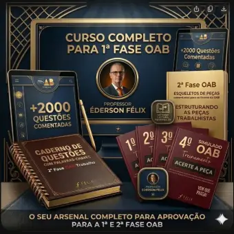 Curso Completo 1ª Fase OAB — Método 12X, Professor Éderson Félix