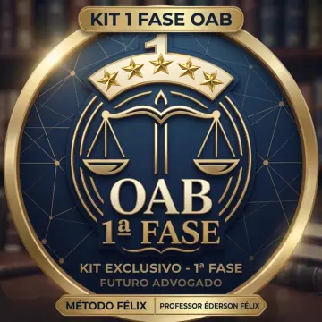 Kit Aplicativo 1ª Fase OAB — Professor Éderson Félix